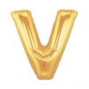 Altın Sarısı Folyo Harf Balon 1 Metre