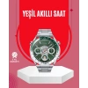 Amoled Smartwatch Harita Modlu Bluetooth Aramalı 3 Değiştirilebilir Kayışlı