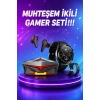 ANC Özellikli Bluetooth Kulaklık ve Amoled Ekran Akıllı Saat Uyku ve Sağlık Takibi Nabız Ölçer