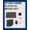 Android Uyumlu Klavye Mouse Oyun Seti – Gecikmesiz Bağlantı, Tak-Çalıştır Özellikli