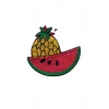 Aplike Ütü İle Yapışan Karpuz-Ananas Desen