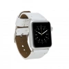 Apple Watch Uyumlu Deri Kordon 38-40-41mm Orfe F3 Beyaz