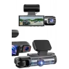Araç Kamerası Black Box Çift Kameralı Ekranlı Full HD Sürüş Kamerası