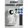 Astronot Görünümlü Projeksiyon Speaker Taşınabilir