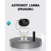 Astronot Şekilli Galaxy Projeksiyon Lambası Nebula Efektli Dekoratif Lamba