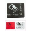 Atatürk İmzalı Desenli Keten Bandana 50*50