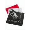 Atatürk İmzalı Desenli Keten Bandana 50*50