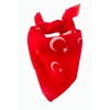 Ay Yıldız Desenli Bandana 50*50
