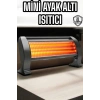 Ayak Altı Elektrikli Soba Isıtıcı Masa Altı Emniyetli