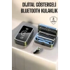 Aynalı Bluetooth Kulaklık Telefon Standlı Dijital Göstergeli
