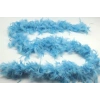 Bebek Mavisi Kabarık Tüylü Otriş Boa Dekorasyon Tüy 180 cm (5047)