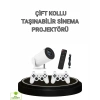 Bluetooth 5.0 ve Wi-Fi 6 Akıllı 4K Projeksiyon