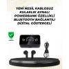 Bluetooth 5.1 Destekli  bluetooth kulaklık – ANC ve Stereo Sesli