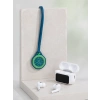 Bluetooth 5.4 Kablosuz Kulaklık Yeşil Askılı Analog Charm Saat İkili Set