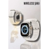 Bluetooth Bağlantılı 49MM Dokunmatik Akıllı Saat Sağlık ve Spor Takip Özellikli