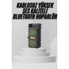 Bluetooth Hoparlör Yüksek Ses Kaliteli Büyük Boy Çift Çıkışlı Ses Bombası