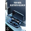 Bluetooth Kulaklık Powerbankli Dijital Göstergeli Dokunmatik Kontrol