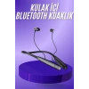 Bluetooth Kulaklık Şarj Göstergeli 100 Saat Şarj Kapasiteli Sporcu Kulaklık
