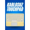 Bluetooth Touchpad Klavye Ultra İnce Taşınabilir Q Klavye