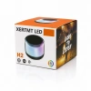 BT - SD - USB ŞARJLI RGB IŞIKLI BLUETOOTH WİRELESS SPEAKER HOPARLÖR 3W PL-4675 (5047)