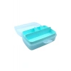 BUFFER® 12 Bölmeli Çok Amaçlı Takı Toka Kutusu Dikiş Kutusu Kapaklı Organizer Kutusu Bölmeli Kutu