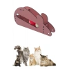 BUFFER®  Fare Kedi Oyunu Ahşap 2 Toplu Kedi Oyuncağı Tahta Kedi Oyunu Tahta Fare Ve Toplu Oyuncak