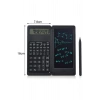 BUFFER® Silinebilir LCD Yazı Tabletli,Kalemli Katlanabilir Bilimsel Hesap Makinesi