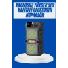 Büyük Boy Bluetooth Hoparlör Çoklu Bağlantı Çift Çıkışlı Taşınabilir Kesintisiz