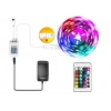 CATA CT 4557 Rgb Şerit Led Set 5 Mt Rgb Led 3 Renk+Trafo+ Kumanda