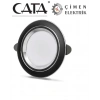 CATA CT 5258 Siyah Kasa Zepra Led Spot 6W 3 Renkli