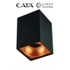 CATA CT 5420 Siyah Bakır Dekoratif Spot Kasa G-10 Duy