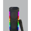 Çift 4 inç Hoparlörlü RGB Işıklı Bluetooth Ses Sistemi