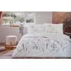 Çift Kişilik Ranforce Nevresim Takımı White Lily
