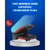 Çıkarılabilir Plakalı 2000W Tost Makinesi – Termostatlı, Kolay Temizlenir
