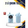 Çocuk ve Bebek Telsizi – 22 Kanal, VOX Modu, USB Şarjlı, Renkli Ekran