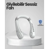 Çocuk ve Yetişkinler İçin Güvenli Şarjlı Boyun Fanı