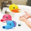 Çocuklar İçin Eğitici ve Güvenli Musluk Uzatıcı Genişletici Başlık Aparatı Ördek Figürlü (5047)