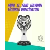 Çok Fonksiyonlu Mini El Fanı – Sessiz & Güçlü Yaz Yardımcısı
