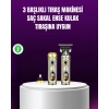 Çok Fonksiyonlu Saç ve Sakal Düzeltici Set – USB Şarjlı