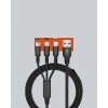 Çoklu USB Şarj Kablosu – 1,2m Hızlı Şarj, 3A Güçlü Akım