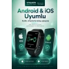 Çoklu Uygulama Destekli Bluetooth Akıllı Saat Dokunmatik Ekranlı Bildirim Özellikli