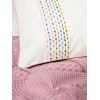 Cotton Box Aura Çift Kişilik Pike Takımı Pebble Pembe