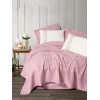 Cotton Box Aura Çift Kişilik Pike Takımı Pebble Pembe