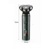 Dijital Göstergeli 3 Başlıklı Tıraş Makinesi Islak Kuru Lazer Öncesi Günlük