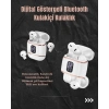 Dijital Göstergeli Bluetooth Kulakiçi Kulaklık – 4’lü Paket, Gürültü Engellemeli