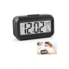 Dijital Işıklı Alarmlı Çalışma Masası Ekran Pilli Çalar Saat