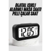 Dijital Masa Saati Termometre Takvim Led Ekran Pilli Ev Ofis Masası
