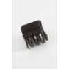 Düz Siyah Renkli Mandal Toka 4 cm