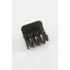 Düz Siyah Renkli Mandal Toka 4 cm