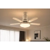 Eco Lounge 1 adet TRION TRN 1300 Nefes 50W Ledli Tavan Vantilatörü Kumandalı 3 Renk E27 Duy